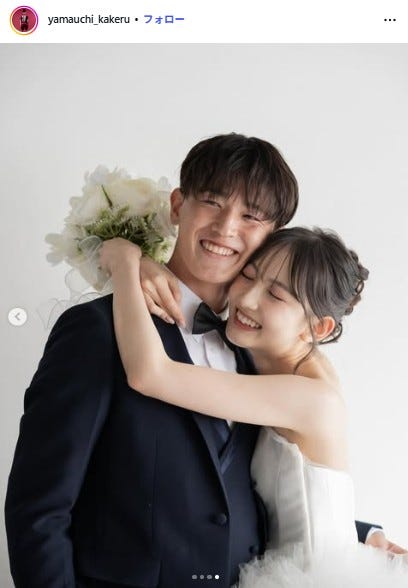 山内翔選手Instagramより