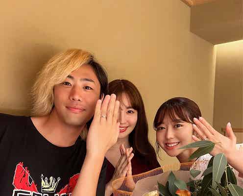 峯岸みなみ、夫・てつやから小嶋陽菜への“失礼ぶっこき写真”初公開 3ショットに反響