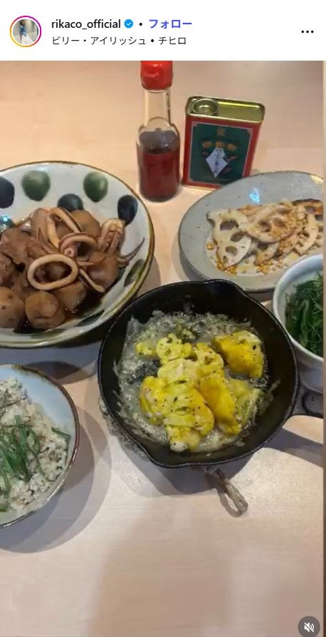 RIKACO Instagramより