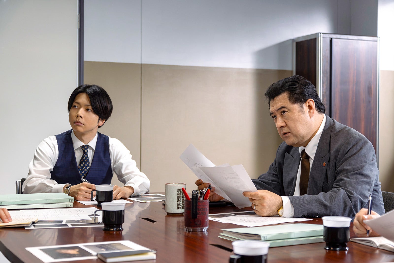 増田貴久、小手伸也「ギフテッド」第3話より（C）東海テレビ