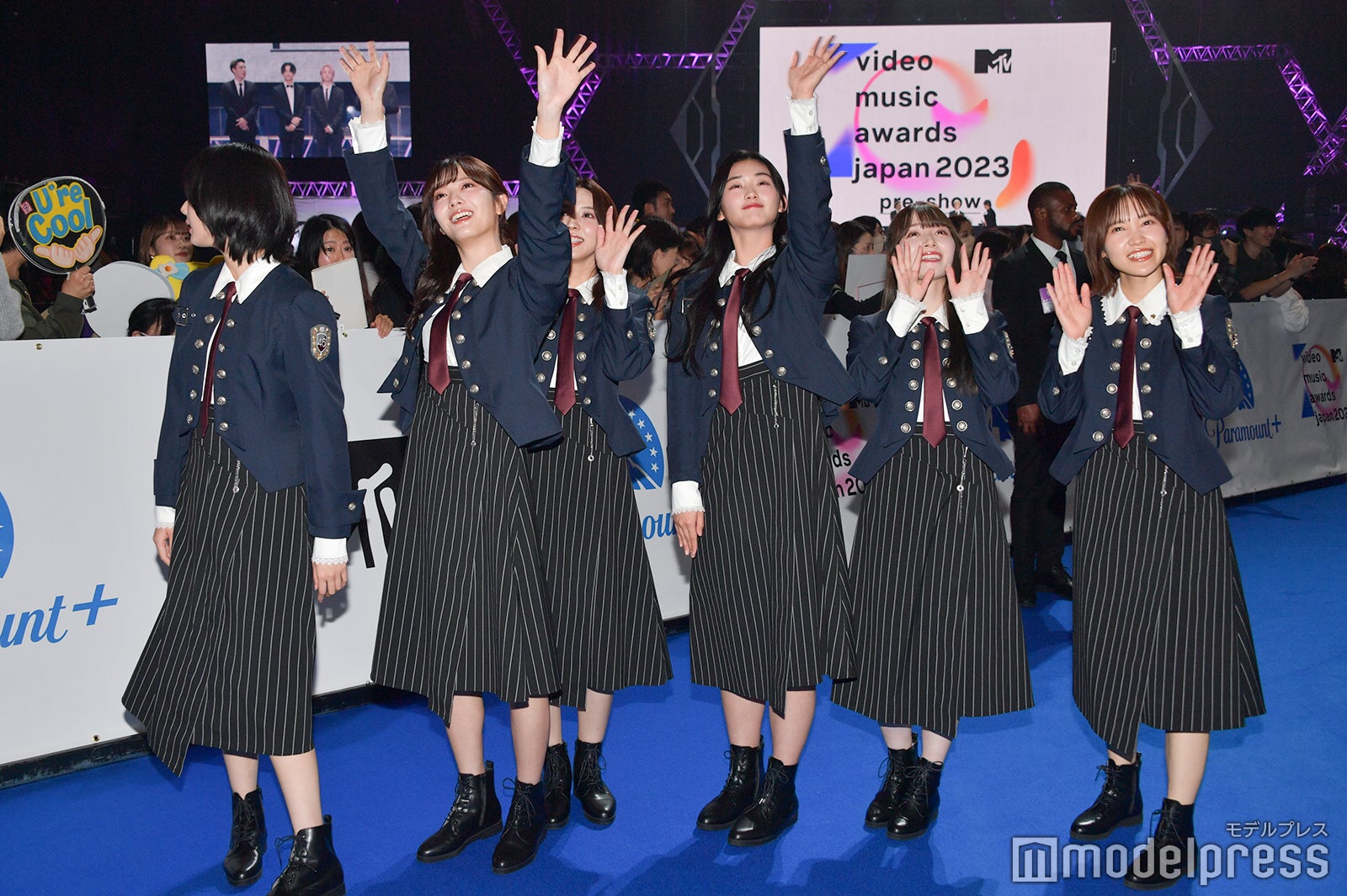 藤吉夏鈴、田村保乃、小林由依、山崎天、守屋麗奈、松田里奈／櫻坂46（C）モデルプレス