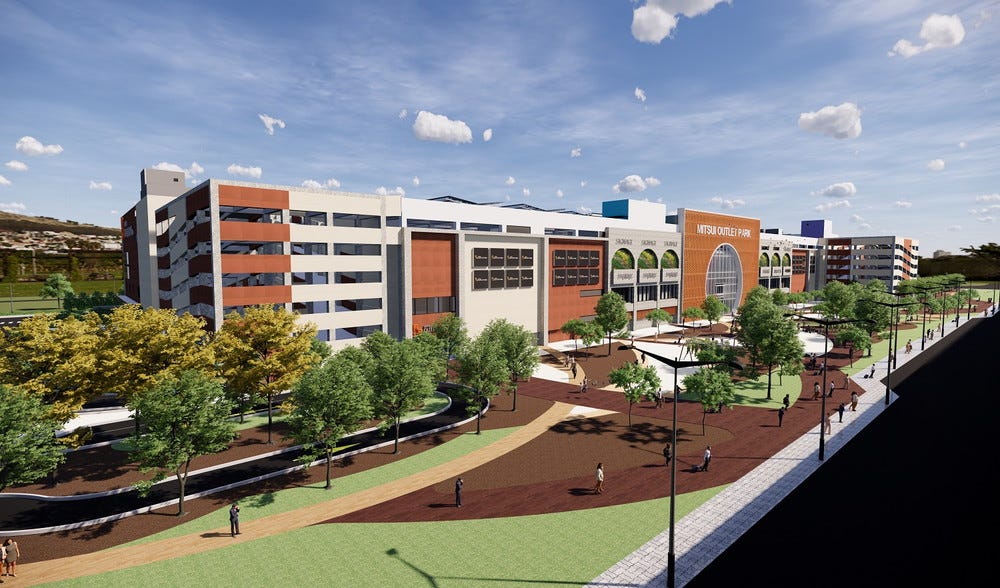 「三井アウトレットパーク 台南」2022年2月開業、地元の人気台湾グルメなど約190店舗