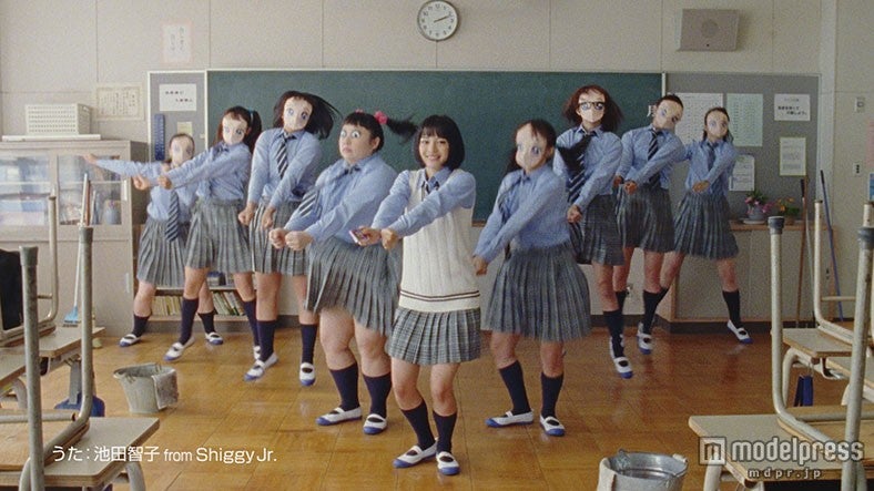 広瀬すず出演「Fit’s」の新CM「スクール」篇のワンカット