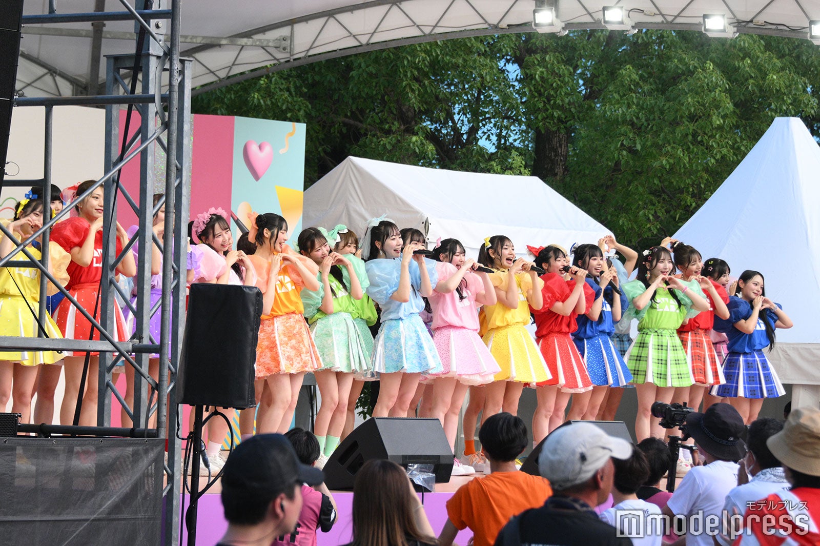 「KAWAII LAB.」アイドル全員集結（C）モデルプレス