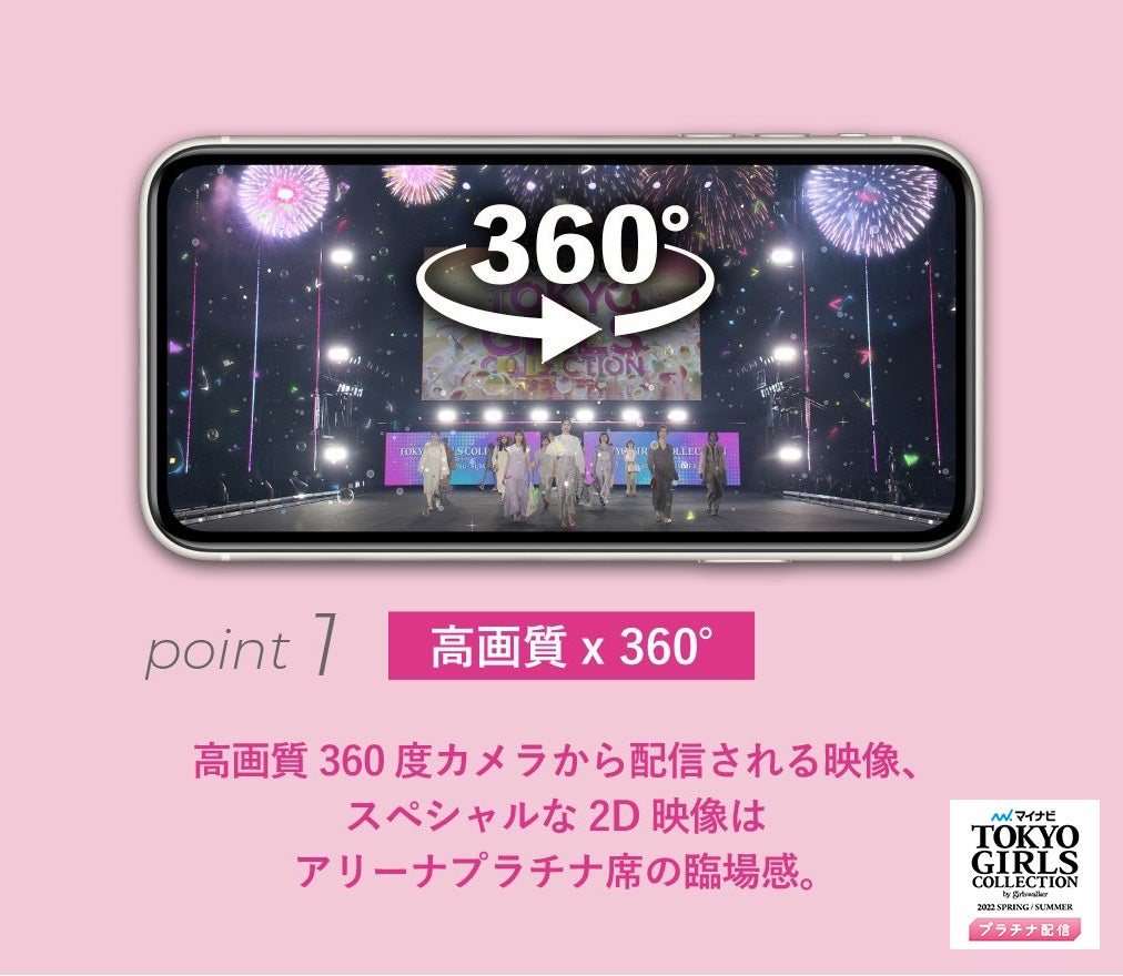 「TGCプラチナ配信」（提供写真）