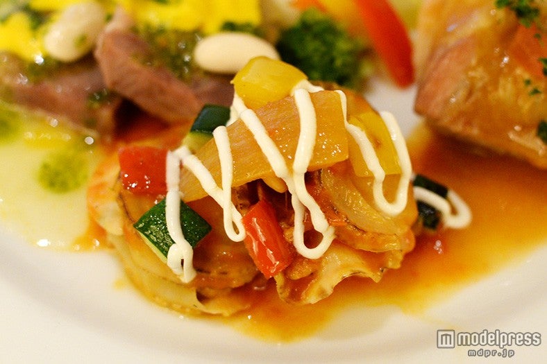 ホタテ貝のスチーム マリナーラソース