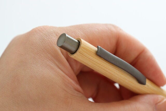 竹製シャープペンシル0.5mm　素材