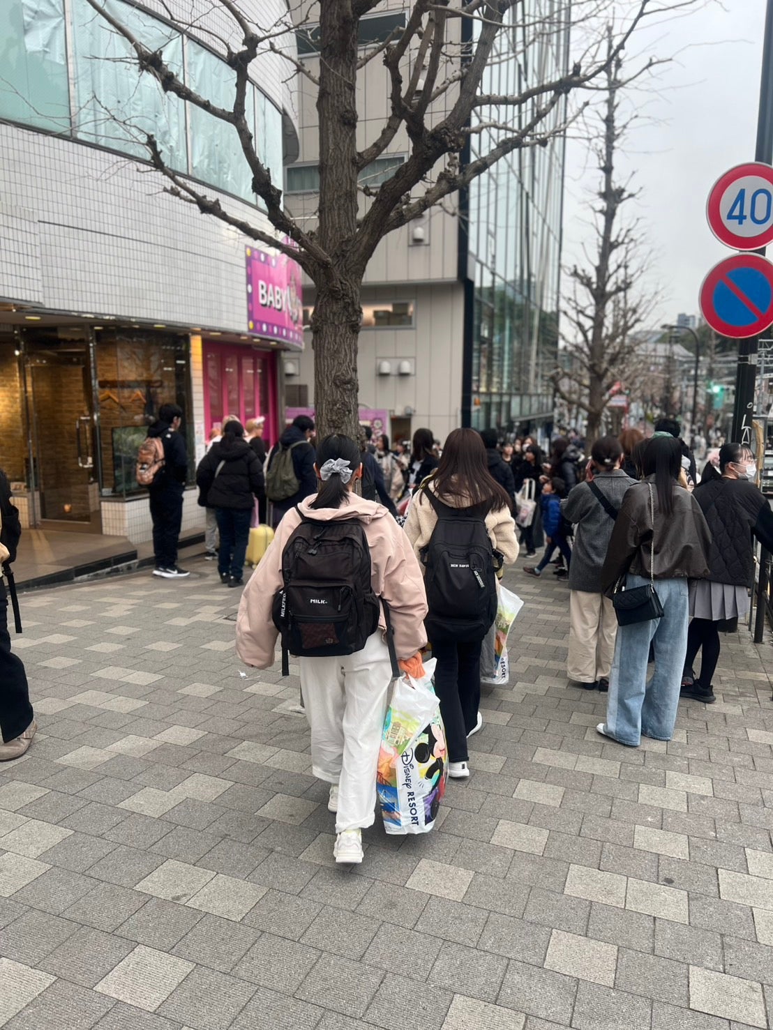 「ベビタピ」原宿店の様子（提供写真）