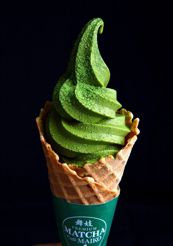 抹茶プレミアムソフトクリーム/画像提供:抹茶スタンド舞妓