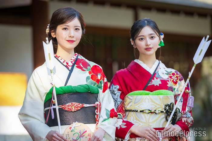 筒井あやめ、井上和/乃木坂46成人式(C)モデルプレス