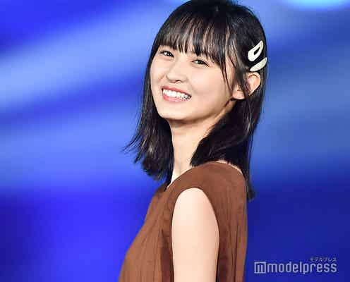 乃木坂46遠藤さくら、驚異の小顔ぶり発揮 齋藤飛鳥から“マスク芸”受け継ぐ