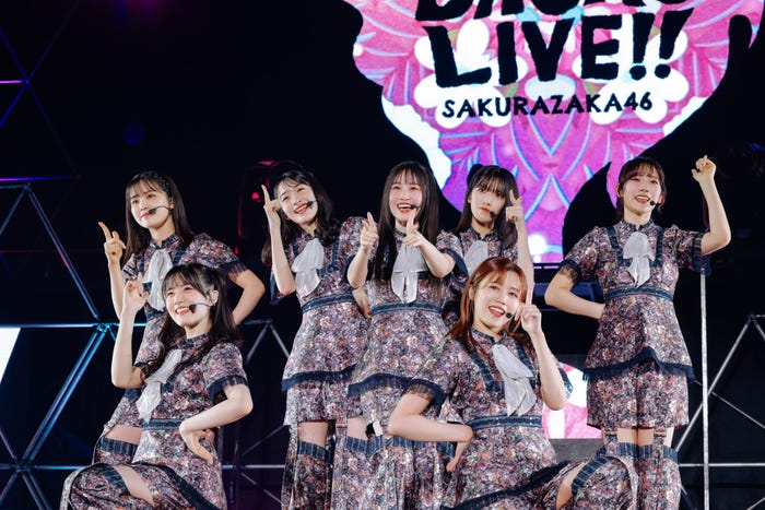櫻坂46「8th Single BACKS LIVE!!」(C)上山陽介
