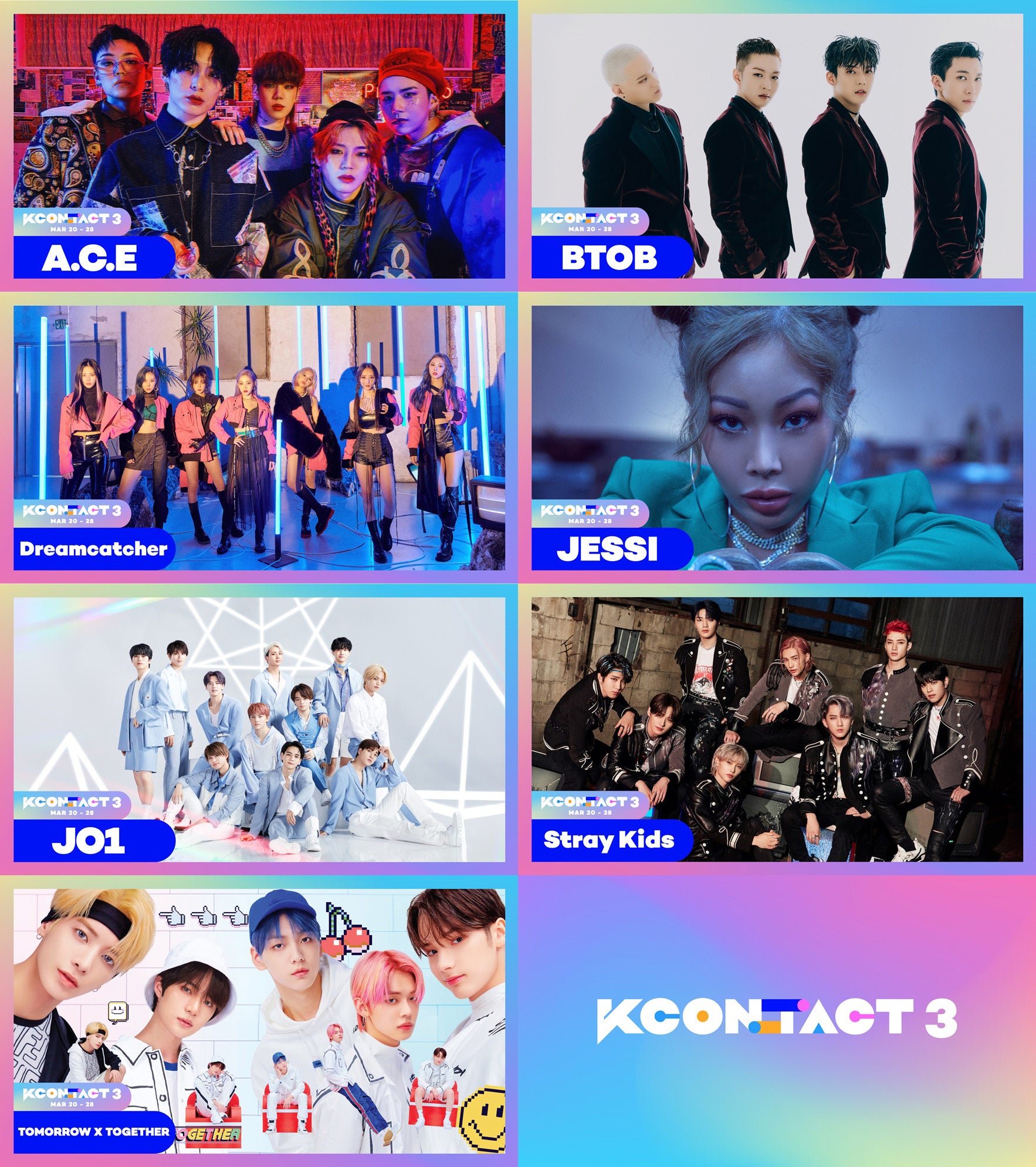 JO1・Stray Kids・TXTら「KCON：TACT 3」出演決定