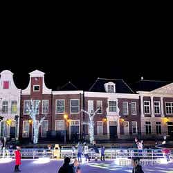 運河アイススケート(C)モデルプレス