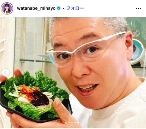 渡辺美奈代Instagramより