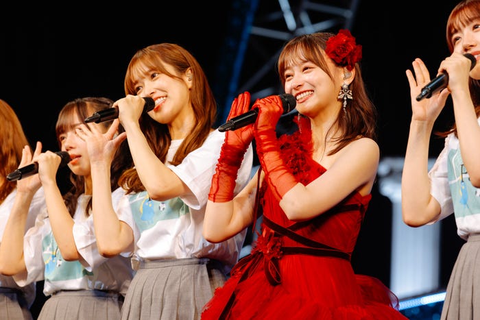 影山優佳「影山優佳卒業セレモニー」撮影:上山陽介