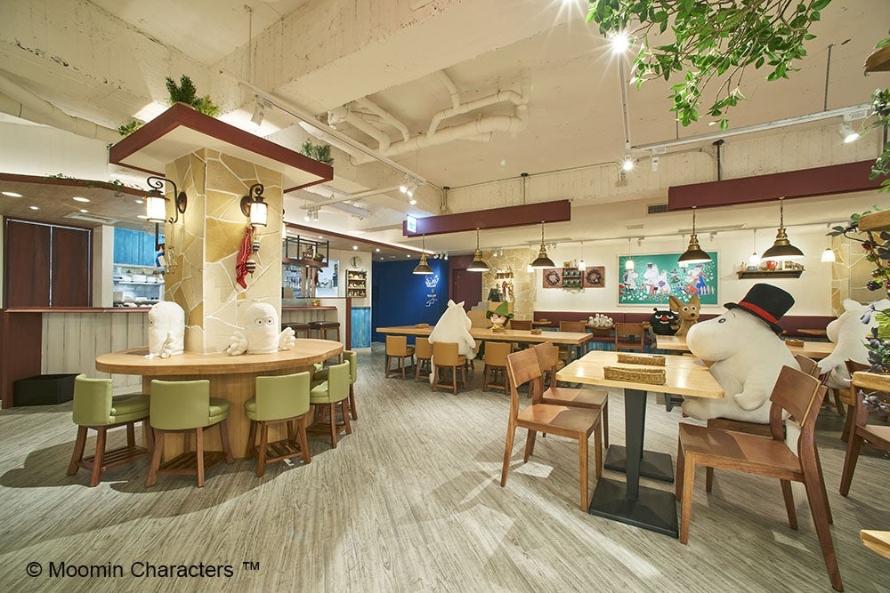 店内の様子（C）Moomin Characters