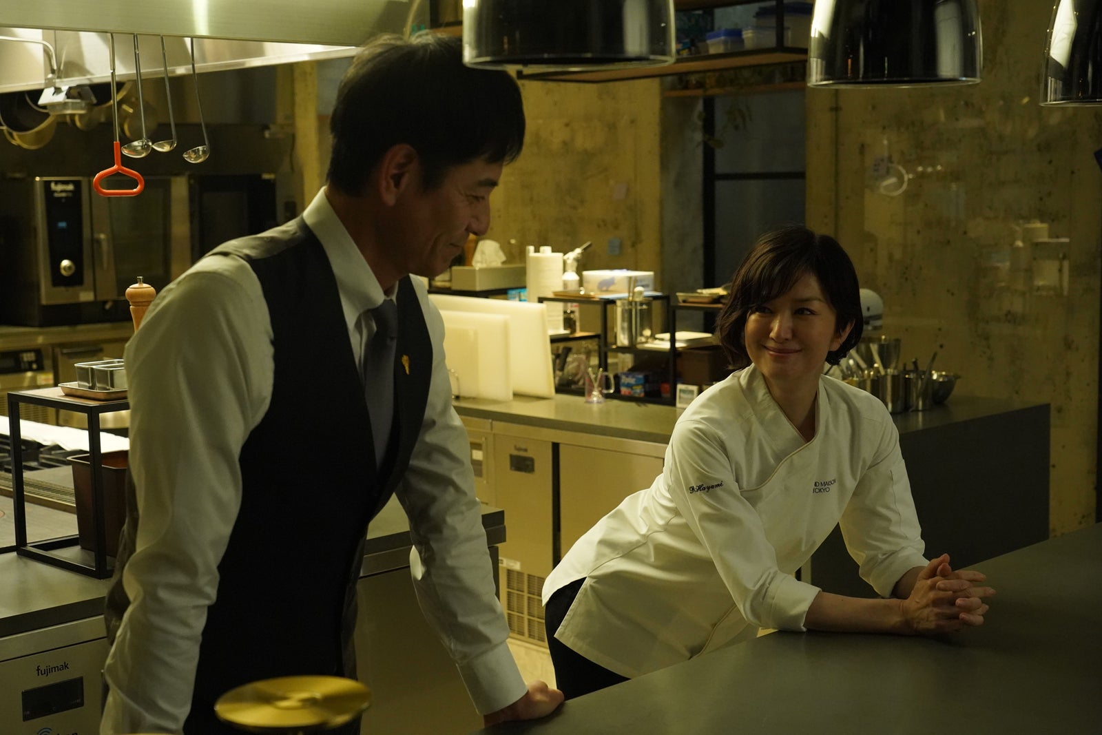 沢村一樹、鈴木京香「グランメゾン東京」（C）TBS