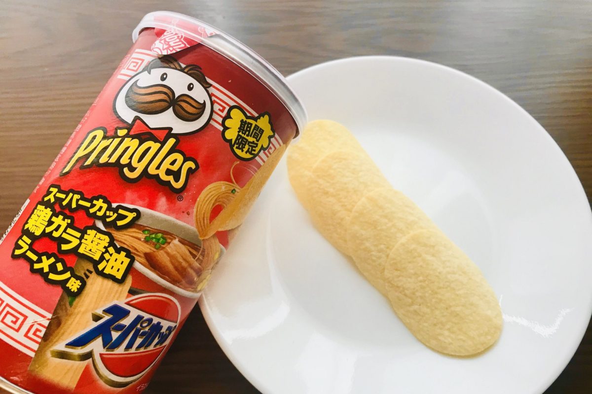 プリングルズ鶏ガラ醤油ラーメン味