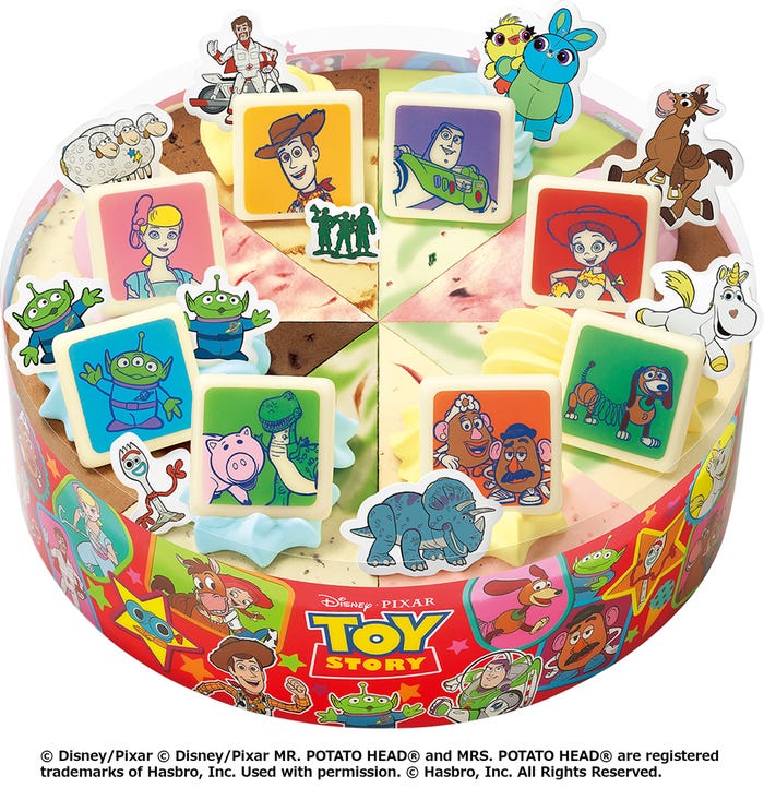 フレーバーは14種類をラインナップ(C)Disney/Pixar (C)Disney/Pixar MR. POTATO HEAD(R)and MRS. POTATO HEAD(R)are registered trademarks of Hasbro, Inc. Used with permission.(C)Hasbro, Inc. All Rights Reserved.