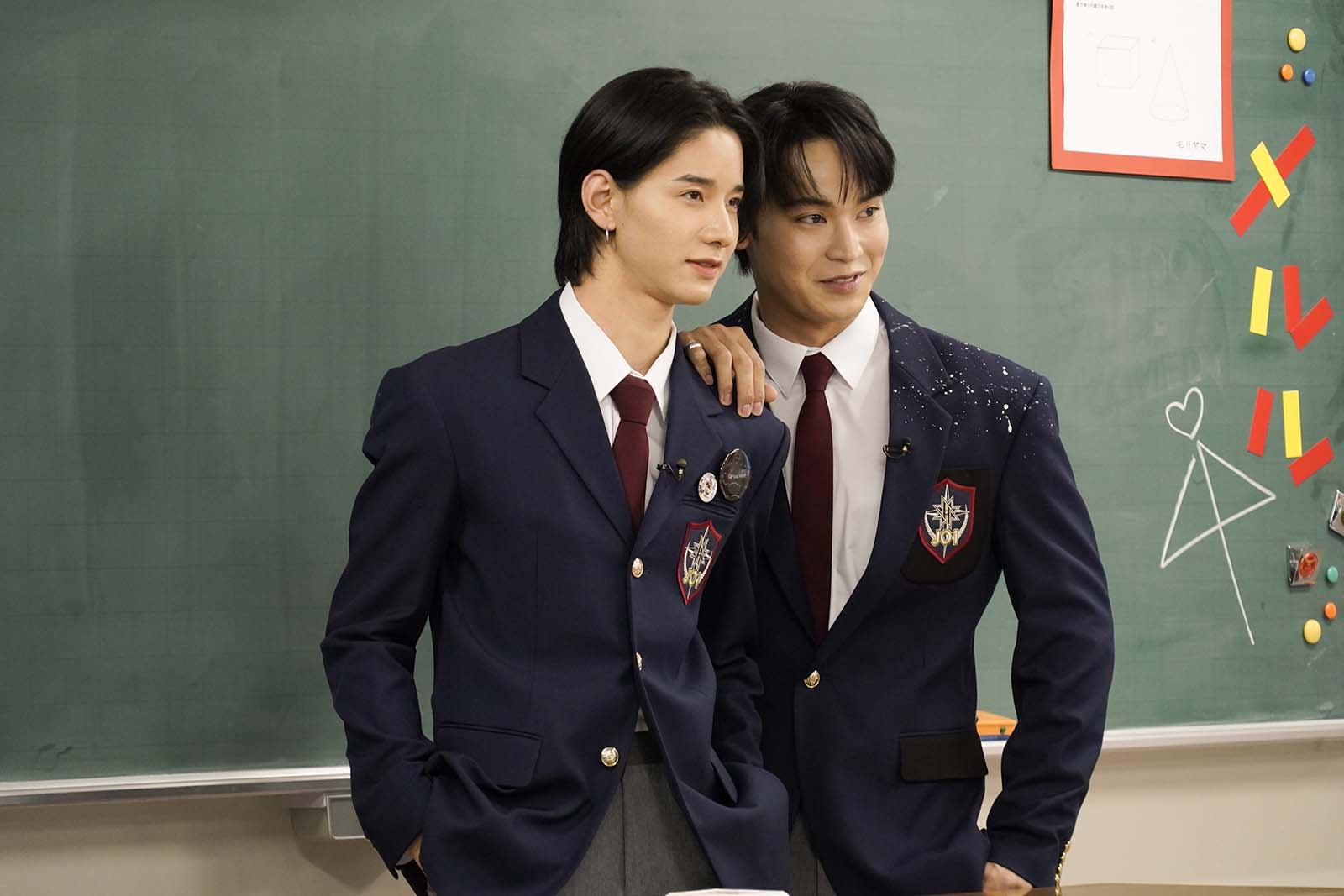 JO1與那城奨＆佐藤景瑚、ブレザー姿の転校生として登場 お笑い力磨く