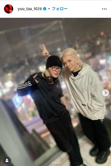 ユウタ Instagramより