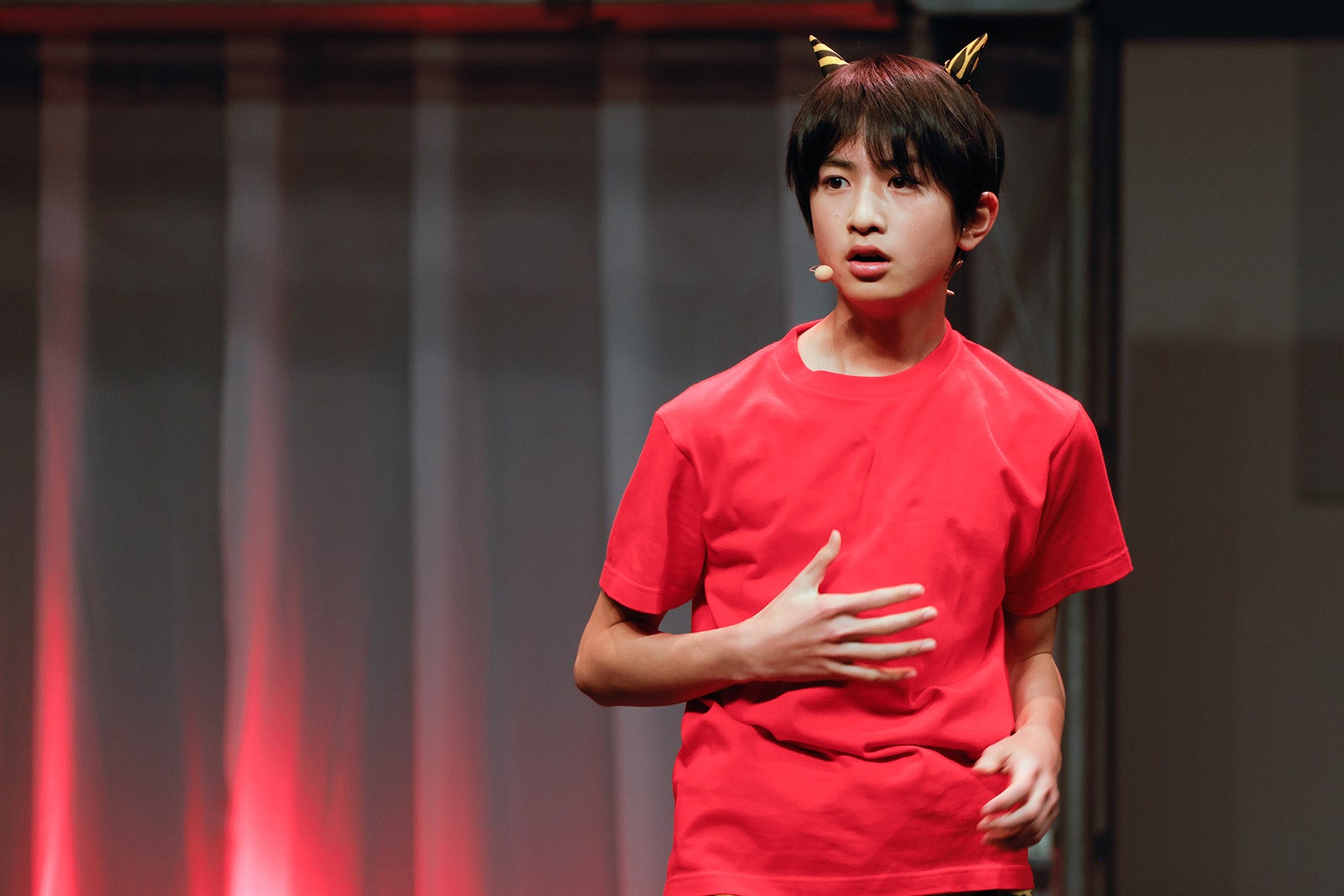 石原颯也くん／「NTTぷらら presents ホリプロ ネクスト produced by 美男子図鑑」 （提供写真）