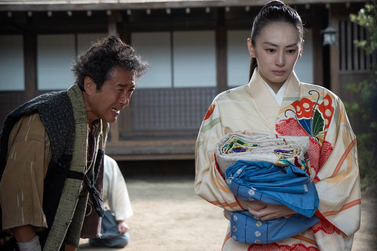 ムロツヨシ、北川景子 （C）NHK