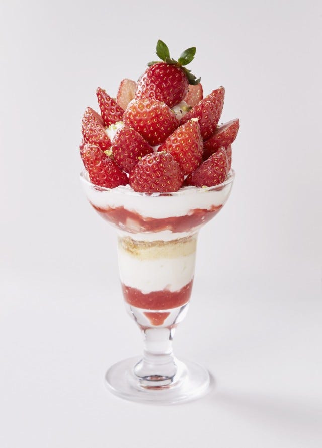 フルーツを好きなだけ食べられる「フルフル―ル」がいちご尽くしになってる♡