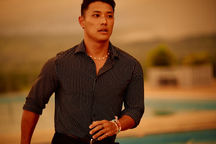 板山世界「シャッフルアイランド Season6」最終話(C)AbemaTV, Inc.