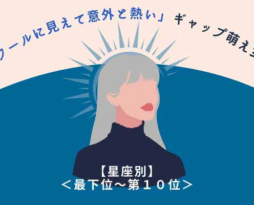 【星座別】「クールに見えて意外と熱い」ギャップ萌え女性ランキング<最下位~第10位>