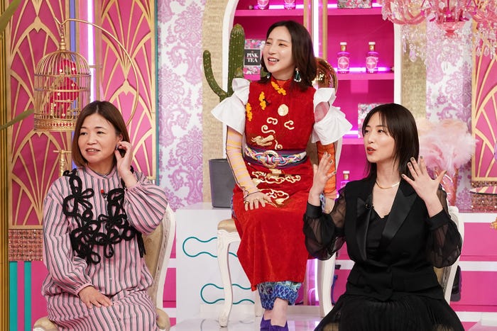 大久保佳代子、ファーストサマーウイカ、MEGUMI(C)日本テレビ