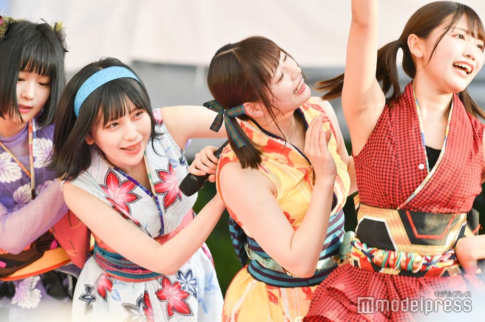 中川美優、宮内凛、深瀬美桜、松下玲緒菜 (C)モデルプレス