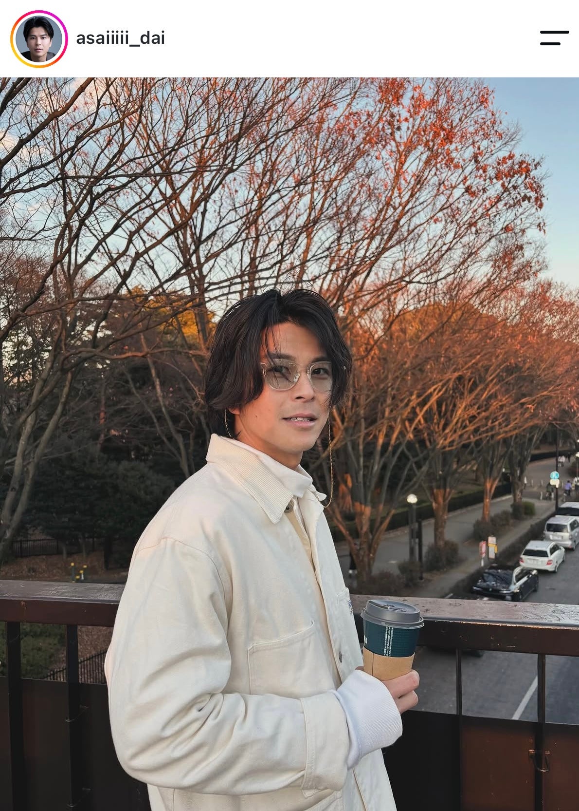朝井大智Instagramより