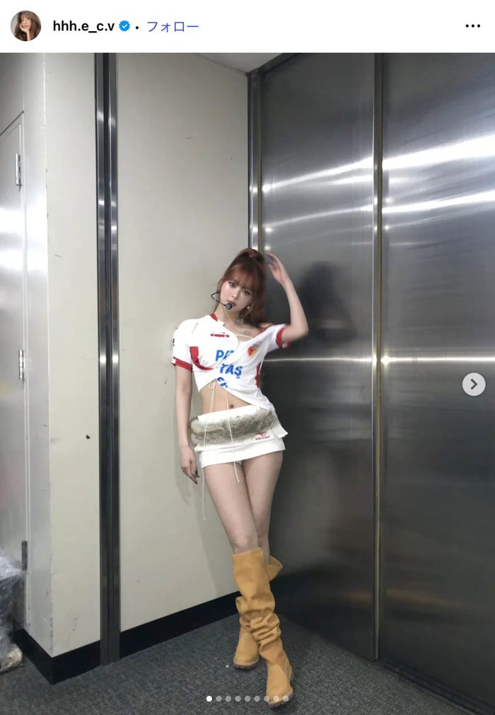 HONG EUNCHAE Instagramより
