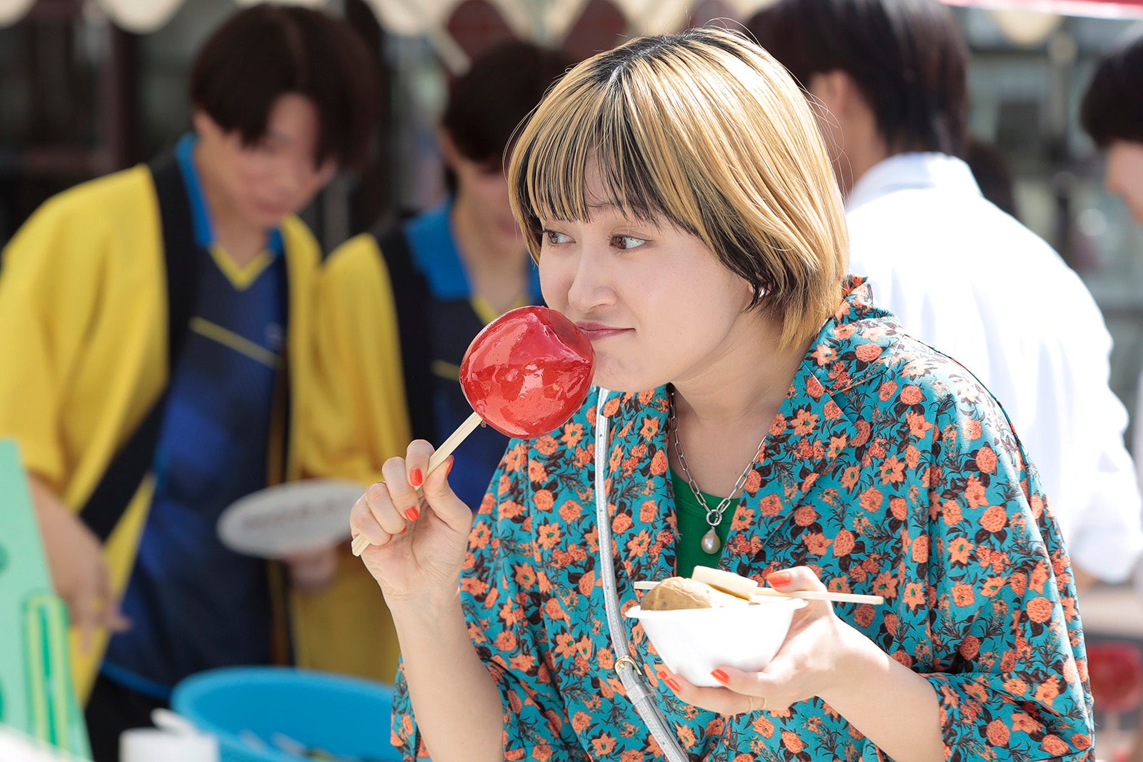 サーヤ「最高の教師 1年後、私は生徒に■された」第5話より（C）日本テレビ