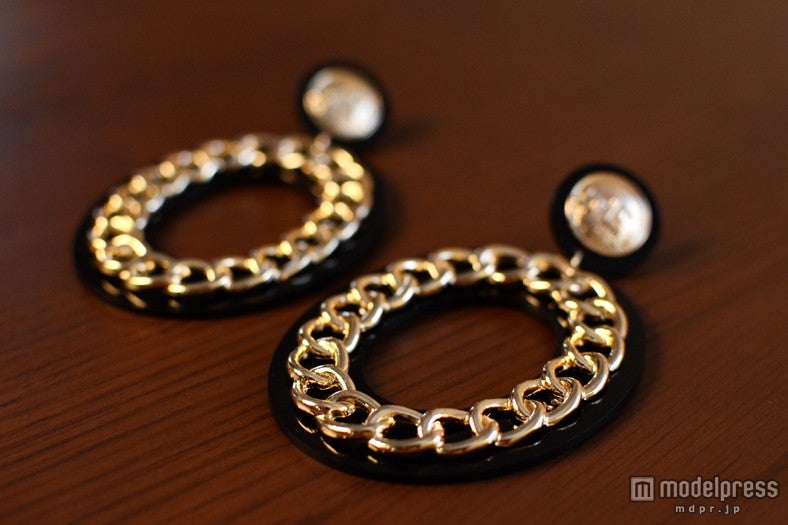 大ぶりのネックレス