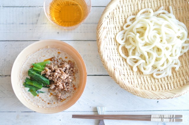 火を使わず簡単にできる ピリ辛豆乳ごまだれつけ麺 の作り方 モデルプレス