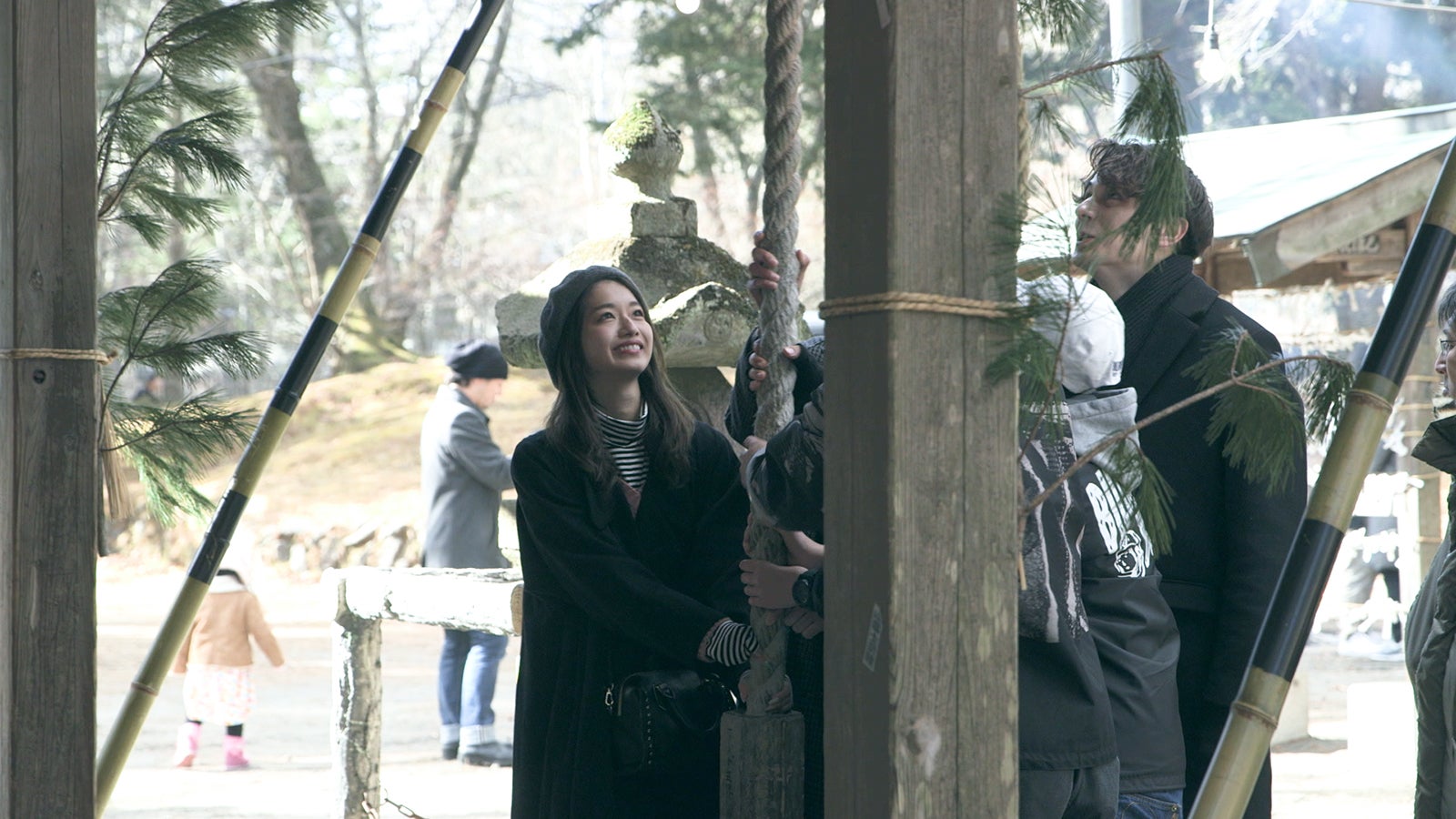 初詣「TERRACE HOUSE OPENING NEW DOORS」12th WEEK（C）フジテレビ／イースト・エンタテインメント