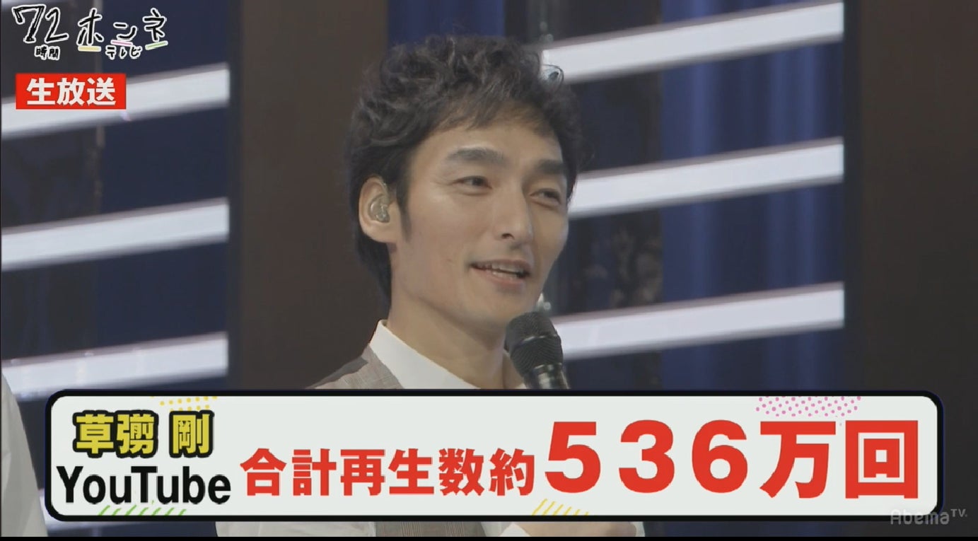 草なぎ剛（C）AbemaTV