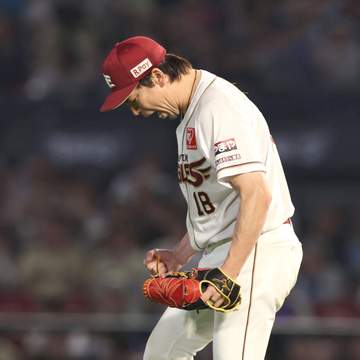 楽天・マエケンが完封逃すも、九回途中1失点でNPB通算99勝 中島は先制二塁打＆スクイズも成功