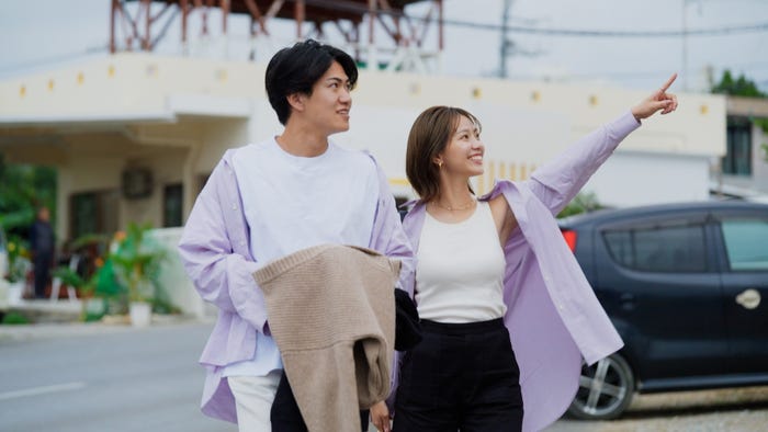 たかあき、エリカ『ラブトランジット』シーズン2第7話(C)2024 Amazon Content Services LLC or its Affiliates.