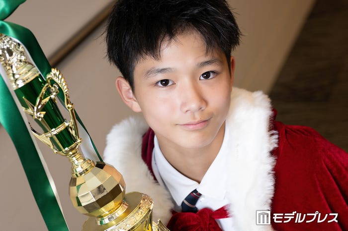 “日本一のイケメン中学一年生”白坂洵葵くん(C)モデルプレス