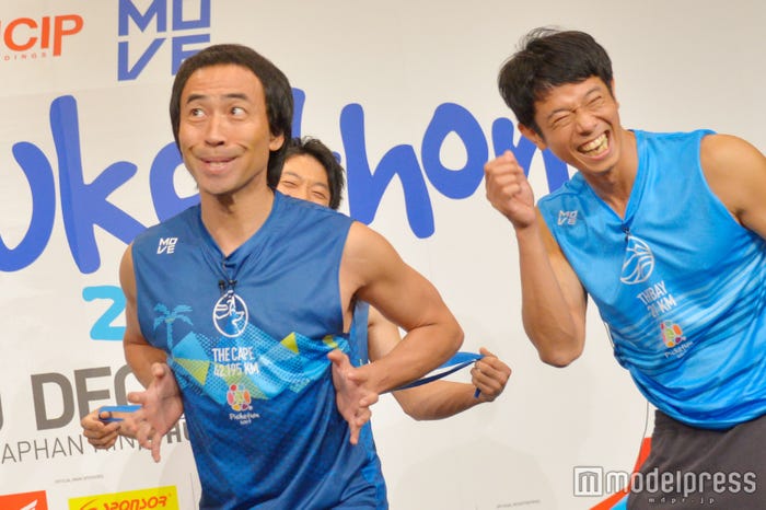 ワッキーの「あばらビョーン」 (C)モデルプレス