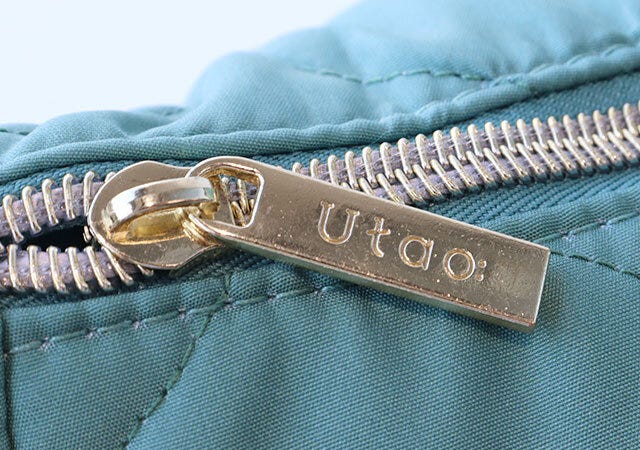 宝島社　雑誌　付録　素敵なあの人12月号　Utao:［ウタオ］いま、世界中で大ヒット！超軽量！ラウンド型キルティングバッグ　ファスナー