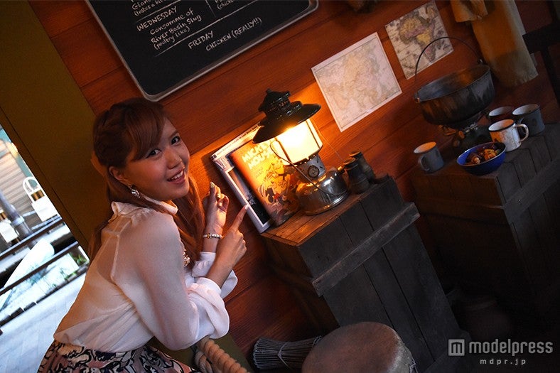 ミッキー発見／「ジャングルクルーズ：ワイルドライフ・エクスペディション」／モデル：河西里音