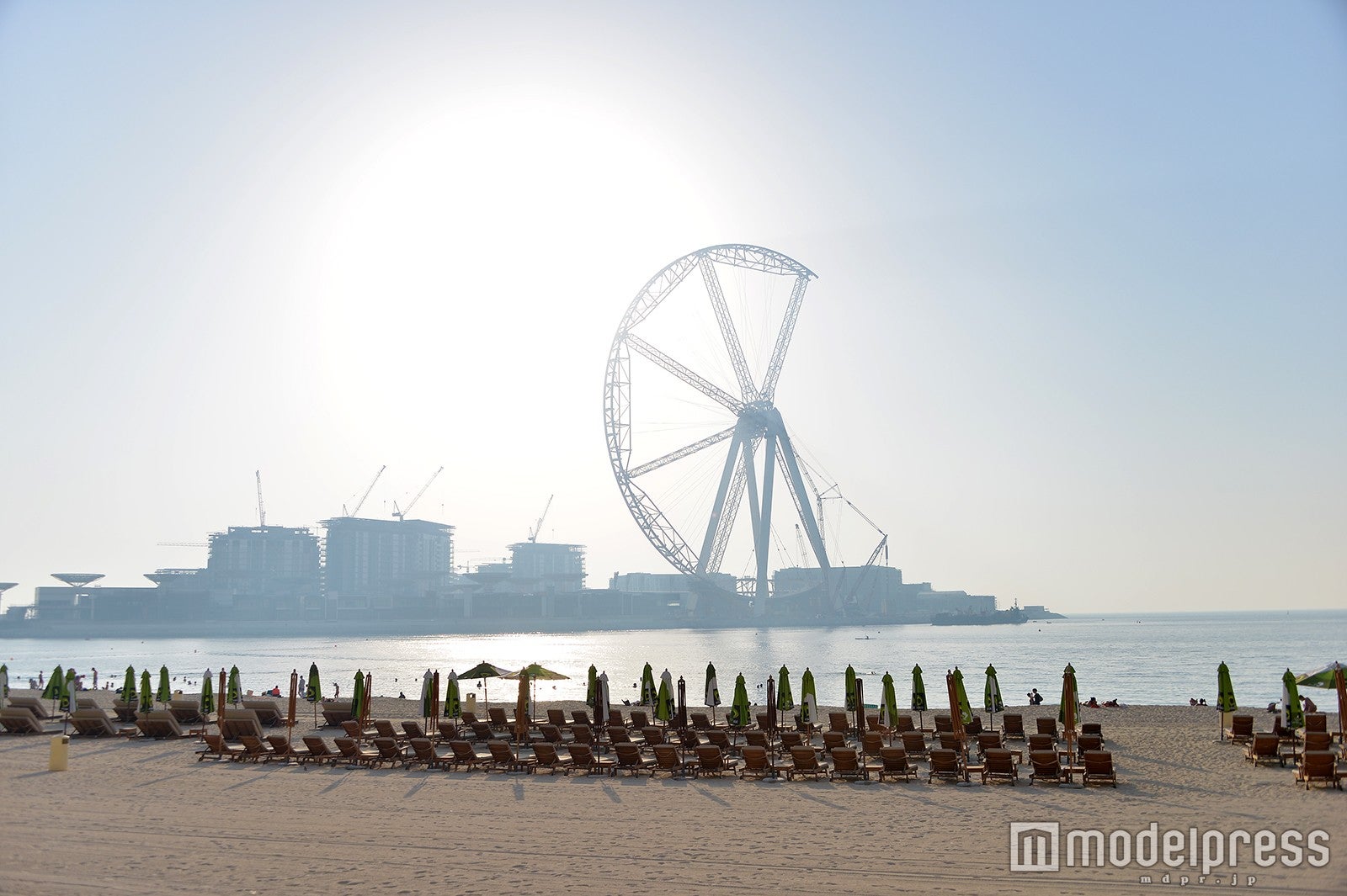 建設中の世界一高い観覧車（C）モデルプレス