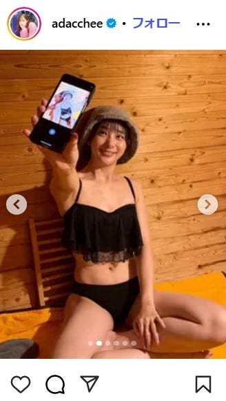 足立梨花Instagram