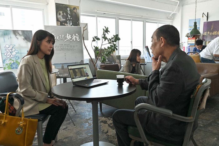 有村架純、でんでん「石子と羽男―そんなコトで訴えます?―」第3話より(C)TBS