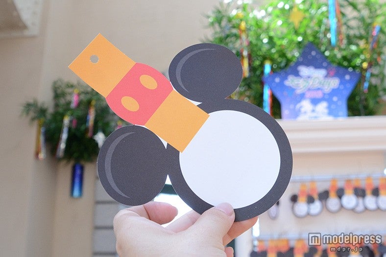 ディズニーリゾートラインのウィッシングカード